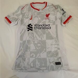 Nike liverpool Jersey with Red and Yellow Trim
